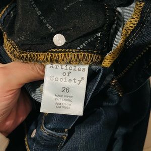 Articles of Society Skinny jeans